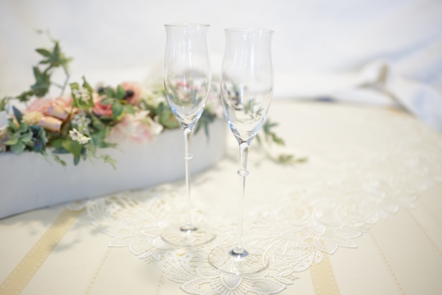 ペアシャンパングラス